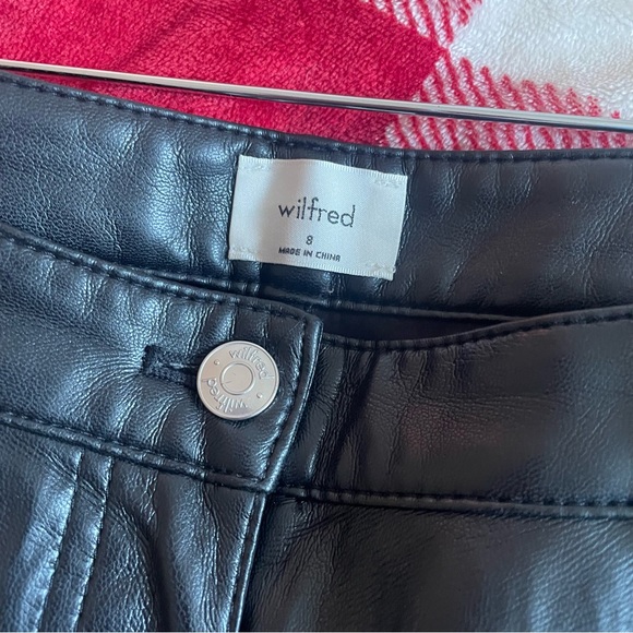 BOGO Aritzia Wilfred Melina Faux Leather Pants - Picture 7 of 9